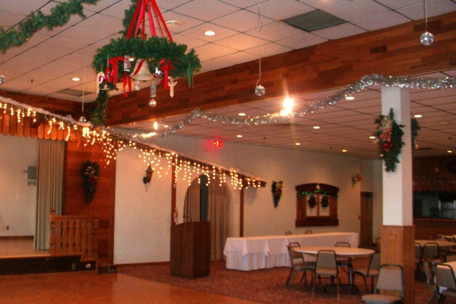 Main Hall, Christmas